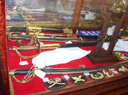 Swords, Patches, Gloves, Stocks, Brass Scope