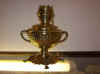 Fancy Mini Solid Brass Sugar Bowl Lamp - Restored and all new wiring.
